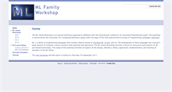 Desktop Screenshot of mlworkshop.org