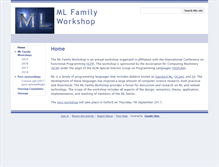 Tablet Screenshot of mlworkshop.org